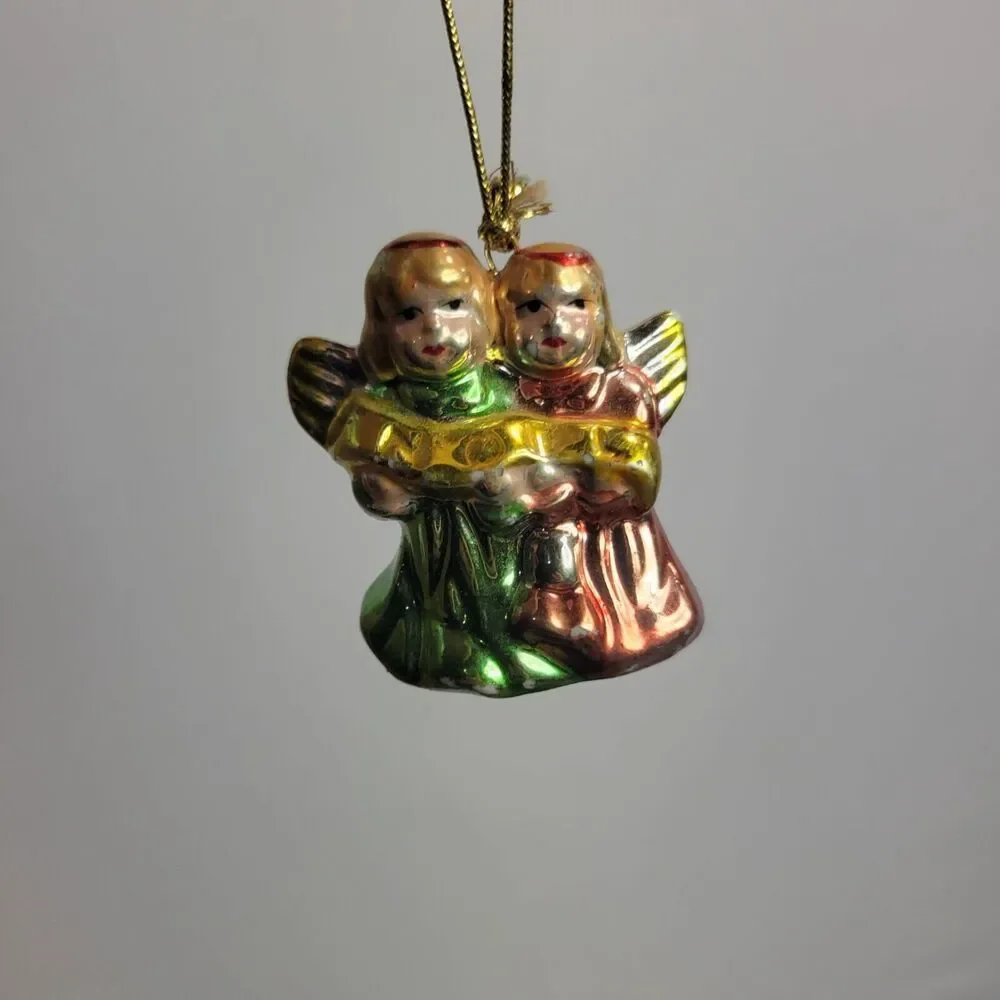 Vintage Twin Angel Christmas Ornament‎